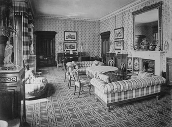 Das Wohnzimmer, Balmoral Castle, 1873